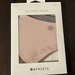 New in Box Athleta Masks (x2). Light and Dark Purple